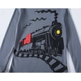 thumbnail image 4 of Little Boys Pajamas for Toddler Clothes Set Train Truck Sleepwear Long Sleeve 100% Cotton 2 Piece Kids Pjs Size 3T/6012, 4 of 7