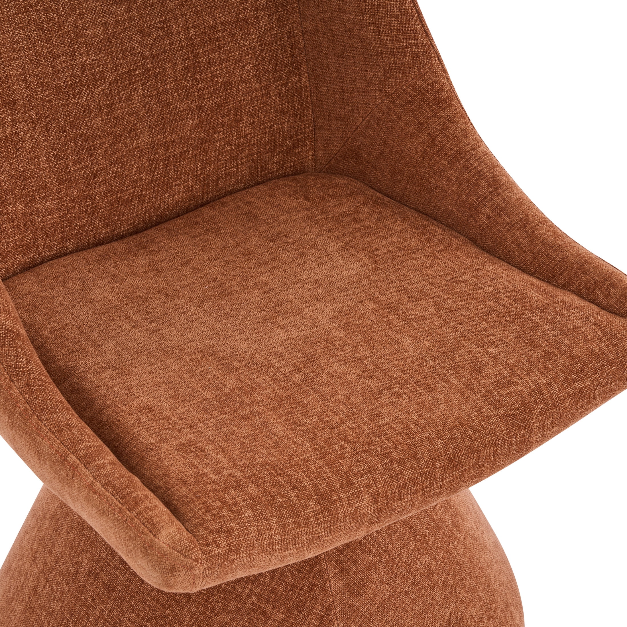 Christopher Knight Home 7-Piece Modern Swivel Upholstered Dining Chairs with 90" Table, Light Ash+Brown