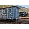 thumbnail image 3 of Mahan, Kathy 14x11 Black Modern Framed Museum Art Print Titled - Vintage Caboose II, 3 of 5