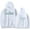 White, variant on Ericdoa Merch Unisex Fleece Pullover Hoodie Autumn Winter 2025 With Kangaroo Pocket