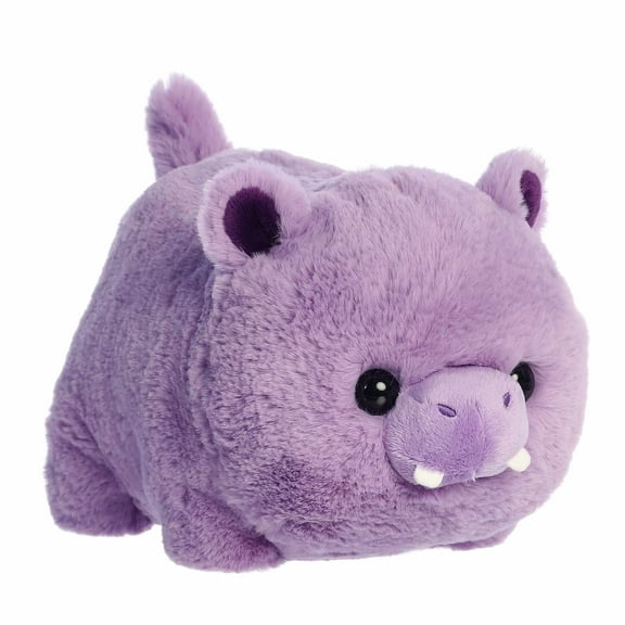 Aurora - Medium Purple Adorable Stuffed Animal - 10.5" Harlo Hippo - Spudsters