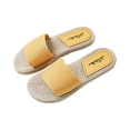 thumbnail image 4 of Zapatos de mujer Sandalias de playa de verano Zapatillas Cuerda de cáñamo de imitación Zapatos de fondo plano de viaje Wmkox8yii  ytu7106, 4 of 4