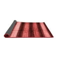 thumbnail image 2 of Ahgly Company Indoor Square Abstract Red Modern Area Rugs, 6' Square, 2 of 4