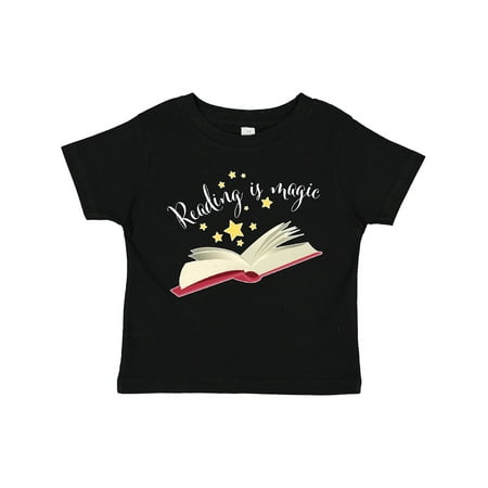 

Inktastic Reading is Magic- open book Boys or Girls Toddler T-Shirt