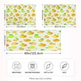 thumbnail image 4 of Tropical Fruit Pattern Luxury Silky Soft Pillowcase Standard Size Wrinkle Resistant Envelope Closure 20x26in, 4 of 9