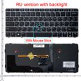 thumbnail image 1 of NEW US/SP/RU/JP Laptop replacement keyboard for HP EliteBook 725 G3 725 G4 820 G3 820 G4 828 G3 828 G4 backlight RU backlit, 1 of 6