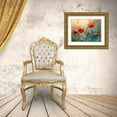 thumbnail image 3 of Panaana 18x15 Gold Ornate Wood Framed with Double Matting Museum Art Print Titled - The red poppies, 3 of 4
