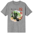 thumbnail image 1 of The Ancient Magus Bride White Roses In The Garden Heather Grey T-Shirt, 1 of 2