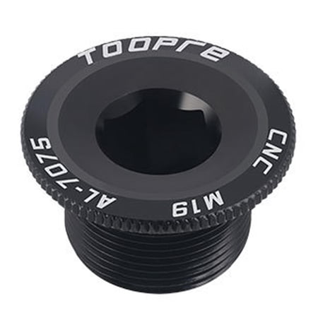 Chainwheel Screws, Crankset Screw, Metal Durable, Practical Cranket, Lightweight Crank Fixing Bolt for Outdoor Cycling, Mountain Road Bikes Black