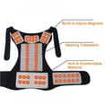 thumbnail image 4 of Self-Heating Magnetic Therapy Waist Back Shoulder Posture Corrector Spine Lumbar Brace Back Support Belt Pain Relief, 4 of 10