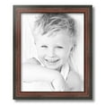 thumbnail image 2 of ArtToFrames 13" x 16" Honors Mahogany with Black Picture Frame, 13x16 inch Brown Wood Poster Frame (WOM-5154), 2 of 7