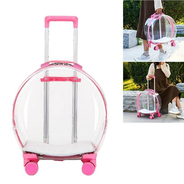 Bolsa de ansporte con Ruedas para , Bolsa de Burbujas para Mascota Caja para , , Perro , Bolsa de Cápsula Colco Caja de la carretilla