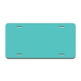 thumbnail image 1 of SignMission A-LP-03-528 Solide Plaque d'Immatriculation en Aluminium Turquoise, 1 of 1