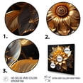 thumbnail image 3 of Designart "Mandala of Gilded Circles in Gold III" Geometric Framed Wall Art - Bohemian Gold Boho Mandala Entryway Framed Wall Art, 3 of 6