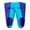 Blue, variant on Hgallory Kids Adults Swimming Fins Free Diving Short Silicone Fins Diving Training Snorkeling Equipment