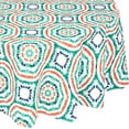 thumbnail image 4 of Newbridge Geometric Whimsy Tie Dye 60 x 84 inch Oval Flannel Backed Vinyl Tablecloth, 4 of 7