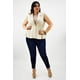thumbnail image 5 of Chaleco de lino Roman Fashion 2321 Tallas Extras Beige 40, 5 of 7