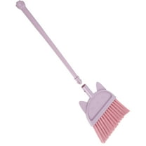 Raindrops 1Pcs Kid Broom Pink Shape Household Cleaning Tool for Children