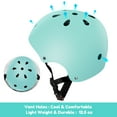 thumbnail image 2 of Kids Bike Helmet for Toddlers 3-8 Years, Adjustable Lightweight Multi-Sport Protection for Cycling & Skateboarding - Light Blue, 2 of 7