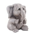 thumbnail image 3 of Elephant Figurines, Elephant Statue Small  for Home Decor, 3 of 5