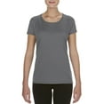 thumbnail image 1 of Performance Core Women`s T-Shirt, XL, Charcoal, 1 of 3
