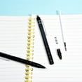 thumbnail image 4 of Erasable Pens,Refillable & Retractable Gel Ink Pens,Erasable Gel Pens,Smooth Writing Pen,Fine Point 0.5 mm,Black Ink,Quick-Drying,Comfort Grip Writing Pens,Ideal for Journaling Office Writing,Black, 4 of 5