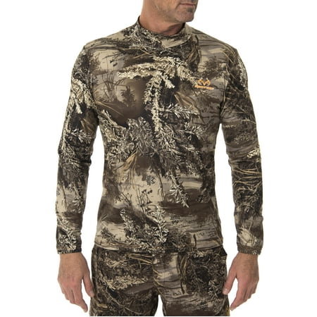 Realtree Men’s Ultimate Cold Gear Fitted Baselayer (Best Under Armour Base Layer For Hunting)
