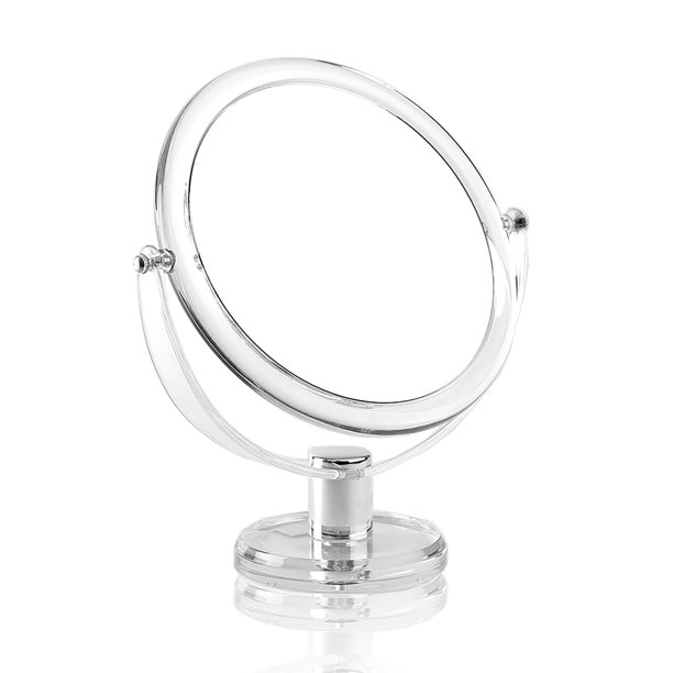 Bino Milla Double Sided Acrylic Vanity Mirror Walmart Com Walmart Com