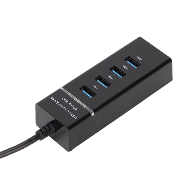 Concentrador USB Bling Bling 4 puertos USB 3.0 adaptador de EE. UU. probado profesionalmente