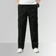 thumbnail image 4 of Pantalones holgados de algodón de talla grande para hombre, de color liso y cintura elástica, versátiles para el día a día y el trabajo., 4 of 7