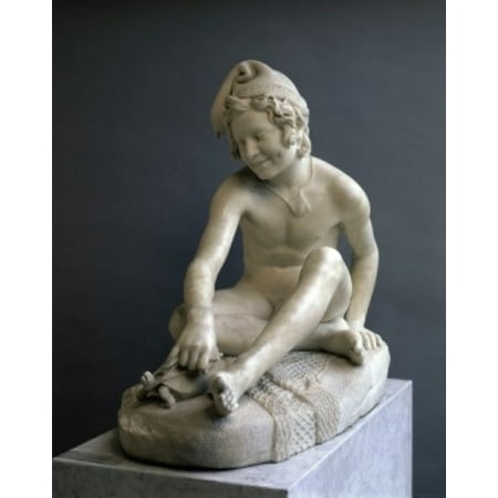 The Fisher Child (Petit Pecheur) Francois Rude (1784-1855/French) Musee du Louvre Paris Poster Print (18 x 24)