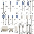 thumbnail image 3 of Jinsinto Kit de 217 Pcs, Accessoires pour Outil Rotatif, pour Outil Rotatif, Coupe, Polissage, 3 of 5