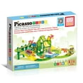 thumbnail image 6 of PicassoTiles Race Track Magnetic Tiles for Kids with 2 Racing Cars – 89PCS STEM Construction Building Blocks Educational Toy Set, 6 of 7