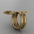 thumbnail image 2 of K-KED Punk Snake Rings for Women Stones Party Finger Ring Gifts Personality Jewelry-9-Snake, 2 of 6