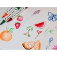 thumbnail image 4 of Conjunto de 18 Marcadores Dual Brush Zebra Pen Doodlerz, Colores Surtidos, 4 of 7