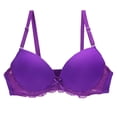 thumbnail image 3 of Pre-Owned 2023 New Sexy Push Up Bra BCDE Cup Women Pink Blace Blue Green Khaki Purple White Brassiere Underwear Underwire Female Lingerie, 3 of 5