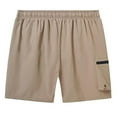 thumbnail image 6 of YuKaiChen Men's Swim Shorts Quick Dry Beach Shorts with Zip Pockets and Mesh Lining Khaki 34, 6 of 10