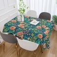 thumbnail image 6 of Coolnut Flowers and Trees Fabric Rectangle Tablecloth - Waterproof and Wrinkle-Resistant Table Cloth 60x108 Inch Table Cover for Indoor & Outdoor Dining House Decor, 6 of 7