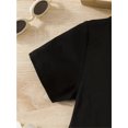 thumbnail image 3 of [Fun Letter Print | Boys] Fashionable Fun Letter Print Boys' Casual Short-Sleeve T-Shirt | Round Neck, Spring/Summer Tee | Gift For Boys, "Yes, I Am A Boy No, I'm Not Cutting My Hair, 3 of 6