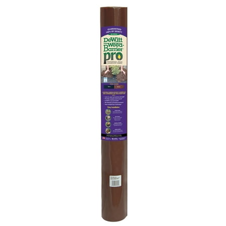 DeWitt Weed Barrier Pro Landscape Fabric in Brown (3 ...