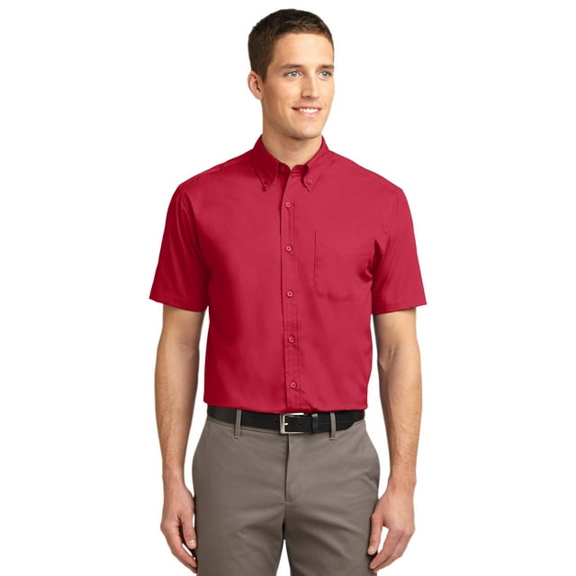 Port Authority Chemise à Manches Courtes pour Hommes Entretien Facile - S508