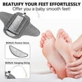 thumbnail image 5 of Shower Foot Scrubber Mat with Pumice Stone - Cleans, Smooths and Removes Dead Skin on Foot Without Bending, Foot Callus Remover with Non-Slip Suction Cups, Foot Scraper for Shower and Bathtub, 5 of 6