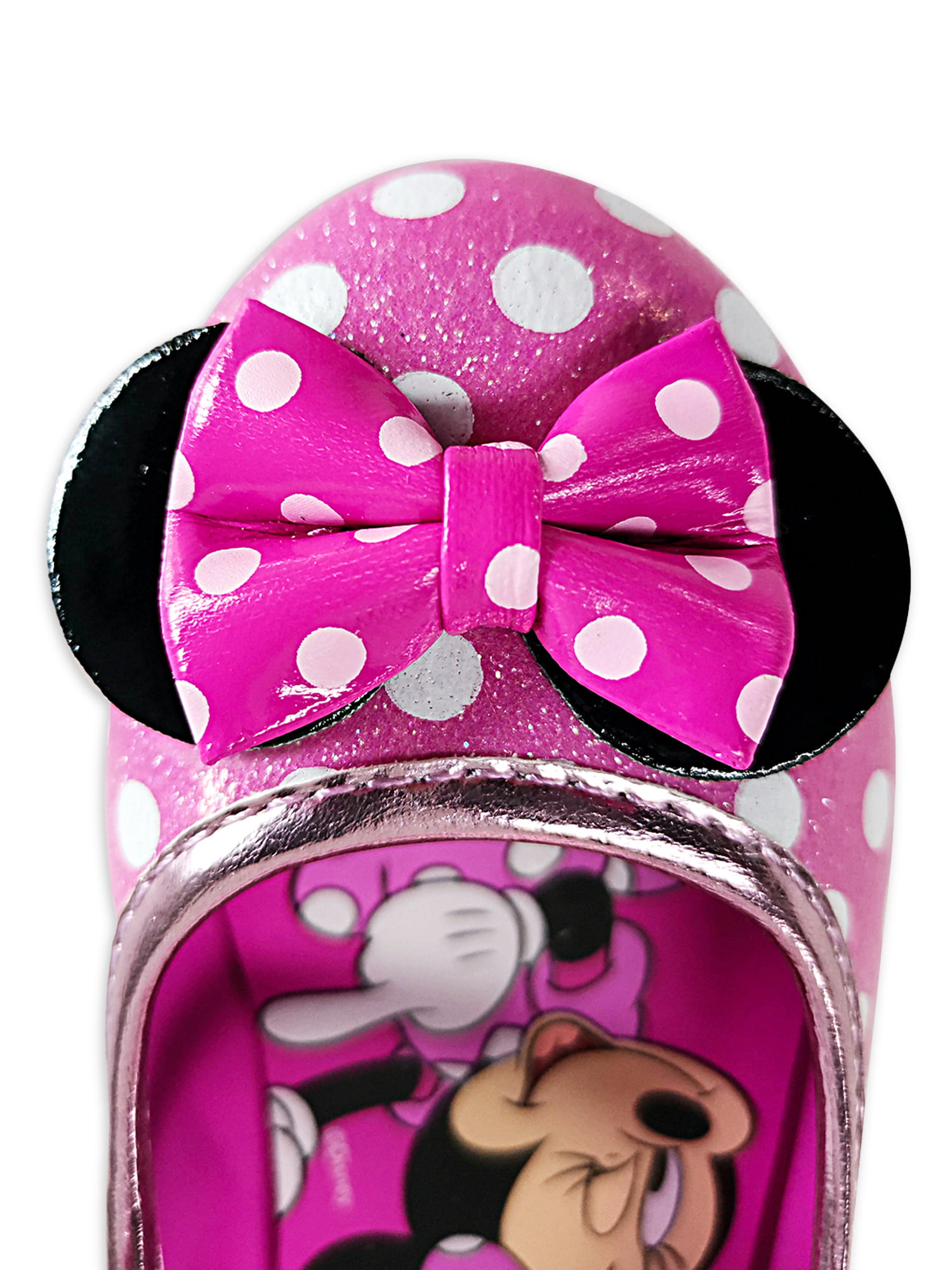 Minnie Mouse Infant Girls' Polka Dot Mary Jane Shoes
