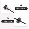 thumbnail image 3 of Phenofice 1Set Radiator Fan Mounting Kit Black Plastic for Car Accessories Radiator Mounts, 3 of 8