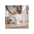 thumbnail image 3 of Bust Sculpture Home Decor Accent - Elegant Paper Mache Figurine Ornament for Shelf and Coffee Table Styling - Decorative Statement Piece for Living Room, Bathroom, Office or Any Room - 16", Ivory, 3 of 15