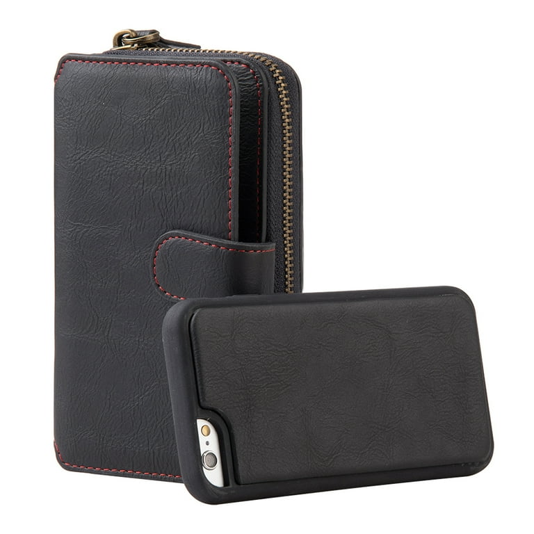 Iphone 6 plus leather wallet case coach sales