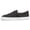 Black, variant on Light Weight Canvas Loafers Women Boat shoes Slip on Loafers Comfortable Lace up Canvas Fishion Sneakers(Black,US6)