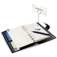 thumbnail image 2 of A5 Refill Paper, 2 Packs Ruled Lined Paper+Blank Paper, 6 Holes Ring Binder Inserts Paper Planner Refillable Papers, 2 of 7