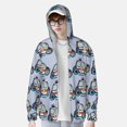 thumbnail image 2 of Vsdgher Sweat à Capuche Imprimé Voiture de Police pour Adultes, Protection Solaire à Manches Longues pour Hommes et Femmes, Pêche, Course, Natation - Très Grand, 2 of 7
