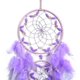 thumbnail image 5 of Atrapasueños grande morado con plumas, móvil para colgar en la pared, decoración para dormitorio de niñas y mujeres, decoración del hogar, regalo artesanal, 5 of 5